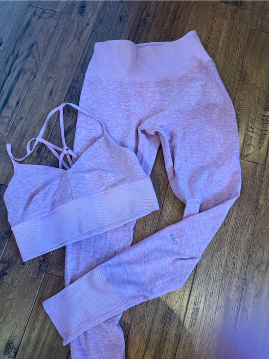 ALO Yoga Other - Seamless Pink Alo Workout Set